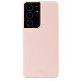 holdit Samsung Galaxy S21 Ultra Kuori Silikoni Blush Pink