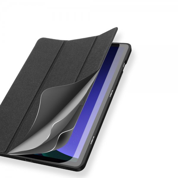 Dux Ducis Samsung Galaxy Tab S9 FE/S10 FE/S10 Lite -kotelo DOMO-sarja, musta