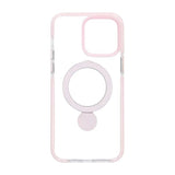 iPhone 15 -kuoret sormustelineellä, MagSafe, pinkki