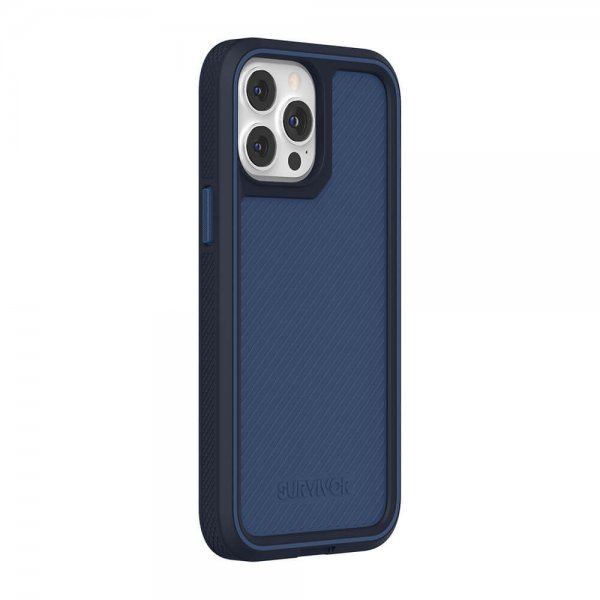 Survivor iPhone 13 Pro Max -suojakuori All-Terrain Earth Storm Blue