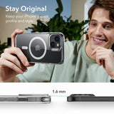 ESR iPhone 15 Classic Hybrid HaloLock läpinäkyvä suojakuori