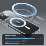 ESR iPhone 15 Classic Hybrid HaloLock läpinäkyvä suojakuori