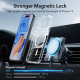 ESR iPhone 15 Classic Hybrid HaloLock läpinäkyvä suojakuori