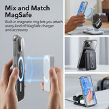 ESR iPhone 15 Classic Hybrid HaloLock läpinäkyvä suojakuori