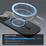 ESR iPhone 15 Classic Hybrid HaloLock -kuori, musta