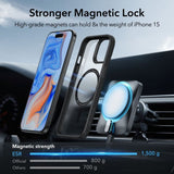 ESR iPhone 15 Classic Hybrid HaloLock -kuori, musta