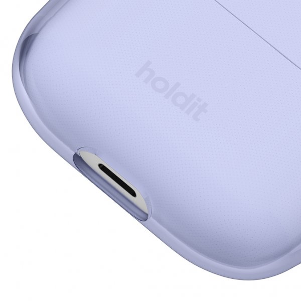 holdit AirPods Pro/AirPods Pro 2 Kuori Seethru Lavender