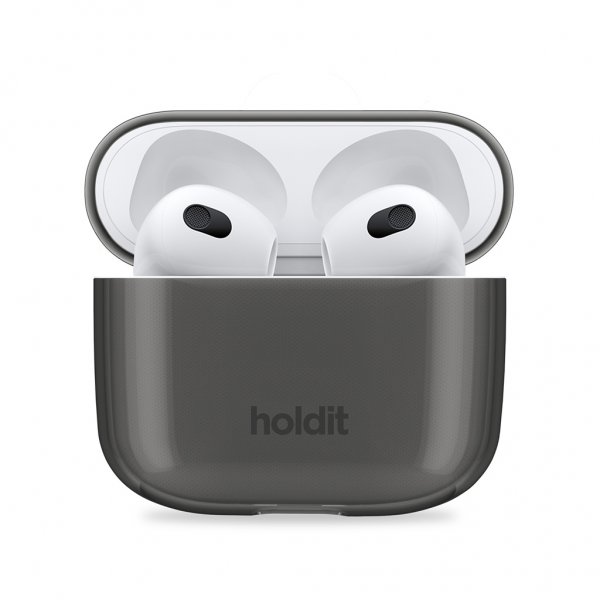 holdit AirPods 3 -kuoret Seethru Musta