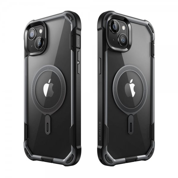 Supcase iPhone 15 Pro Max Kuori Ares Mag Musta