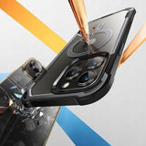 Supcase iPhone 15 Pro Max Kuori Ares Mag Musta