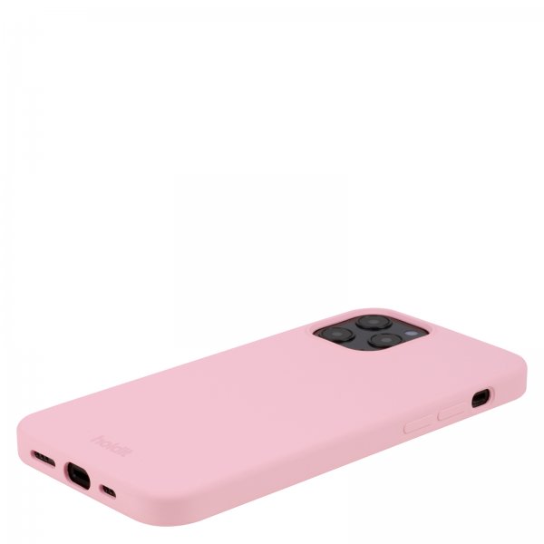 holdit iPhone 12/iPhone 12 Pro Kuori Silikoni Pinkki