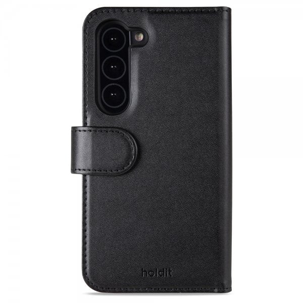 holdit Samsung Galaxy S23 Kotelo Lompakkokotelo Magneetti Musta