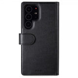 holdit Samsung Galaxy S23 Ultra Kotelo Lompakkokotelo Magneetti Musta