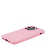 holdit iPhone 14 Pro Silikonikuori Vaaleanpunainen