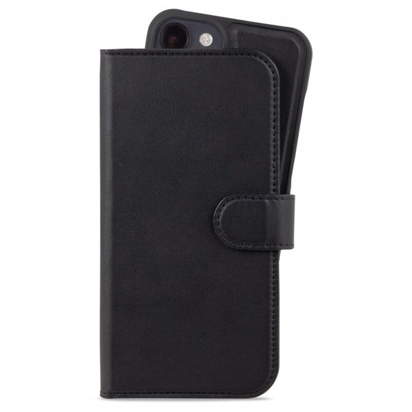 holdit iPhone 13/iPhone 14 Kotelo Lompakkokotelo Magnet Plus Musta