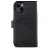 holdit iPhone 13/iPhone 14 Kotelo Lompakkokotelo Magnet Plus Musta