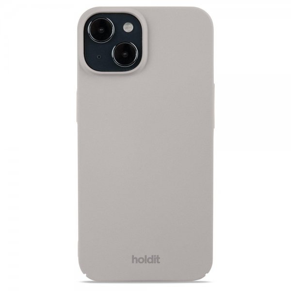 holdit iPhone 15 Kuori Slim Case Taupe