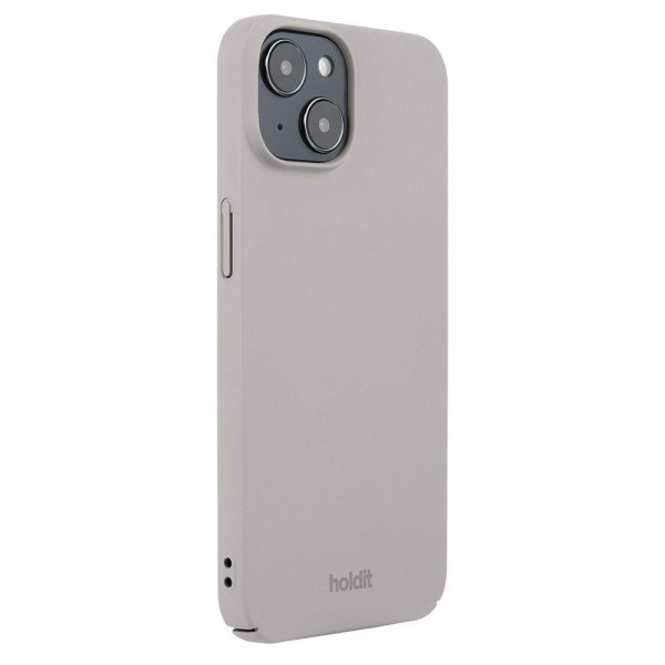 holdit iPhone 15 Kuori Slim Case Taupe