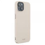 holdit iPhone 15 Kuori Slim Case Light Beige