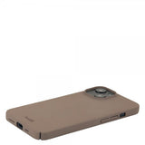 Holdit iPhone 15 Slim Case -suojakuori, Mocha Brown
