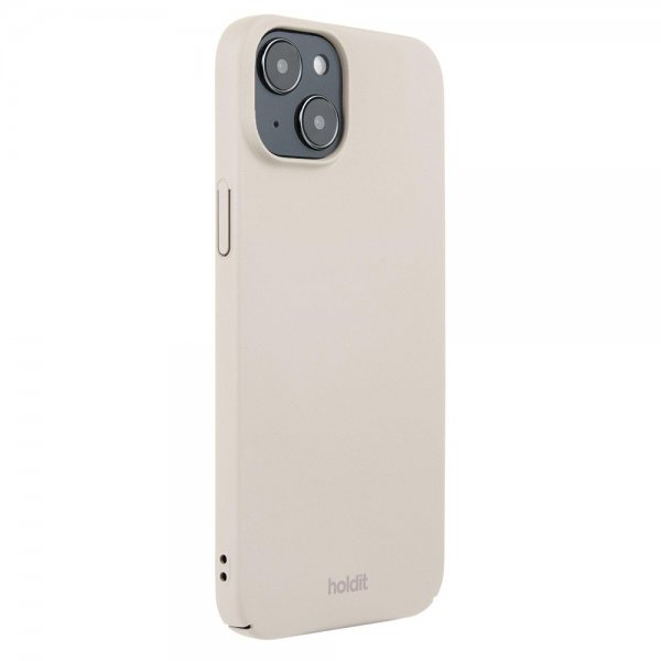 Holdit iPhone 15 Plus Slim Case Light Beige