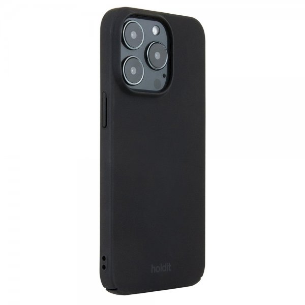 Holdit iPhone 15 Pro Kuori Slim Case Musta