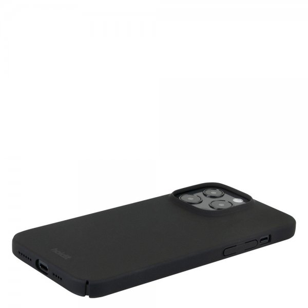 Holdit iPhone 15 Pro Max Kuori Slim Case Musta