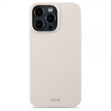 Holdit iPhone 15 Pro Max Kuori Slim Case Light Beige