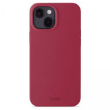 holdit iPhone 15 Silikonikotelo Red Velvet