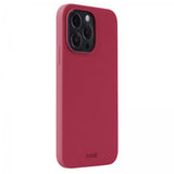 holdit iPhone 15 Pro Max Kuori Silikoni Red Velvet