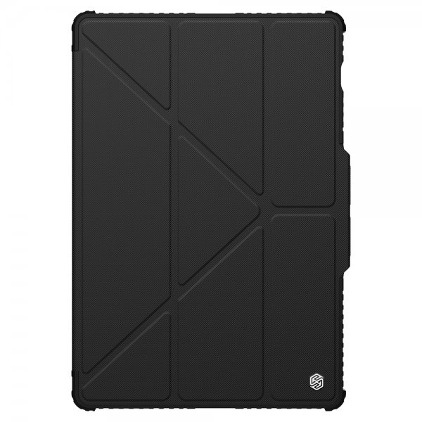 Nillkin Samsung Galaxy Tab S9 Plus/S10 Plus Kotelo Bumper Leather Case Pro Musta