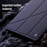 Nillkin Samsung Galaxy Tab S9 Plus/S10 Plus Kotelo Bumper Leather Case Pro Musta