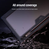 Nillkin Samsung Galaxy Tab S9 Plus/S10 Plus Kotelo Bumper Leather Case Pro Musta