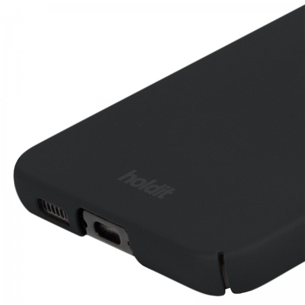 Holdit Samsung Galaxy S24 Kuori Slim Case Musta
