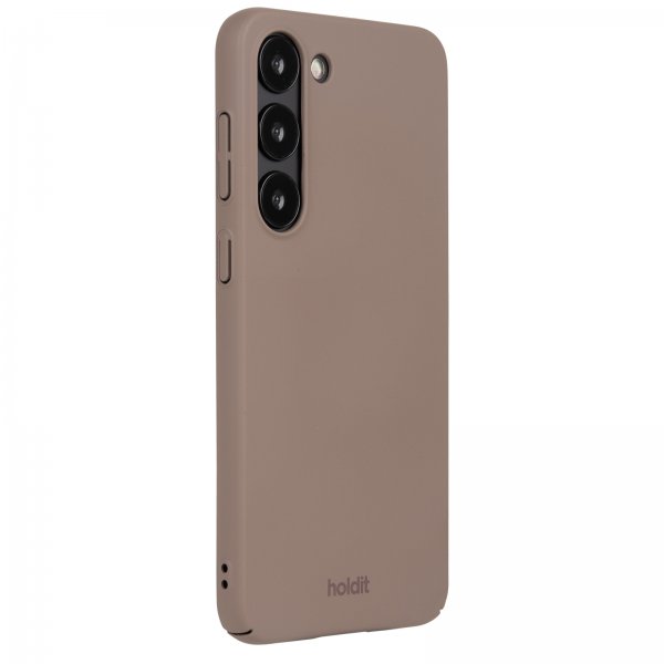 Holdit Samsung Galaxy S24 Slim Case kuori, Mocha Brown
