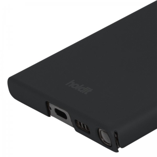 Holdit Samsung Galaxy S24 Ultra Kuori Slim Case Musta
