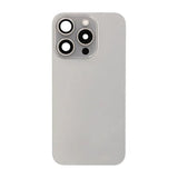 iPhone 15 Pro Takalasi, Täydellinen OEM - Luonnon Titaani