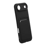 iPhone Air -kuoret, korttipidike, musta