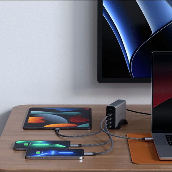 Satechi 165 W GaN PD-laturi, 4 USB-C-porttia