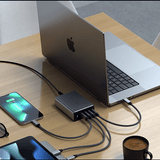 Satechi 165 W GaN PD-laturi, 4 USB-C-porttia