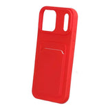 iPhone 17 Pro Max Kuori Korttipidike Punainen