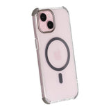 Rvelon iPhone 15 -kuori, vahvistetut kulmat, harmaa