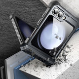 Supcase Samsung Galaxy Z Flip 6 Kuori ArmorBox Musta