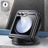 Supcase Samsung Galaxy Z Flip 6 Kuori ArmorBox Musta