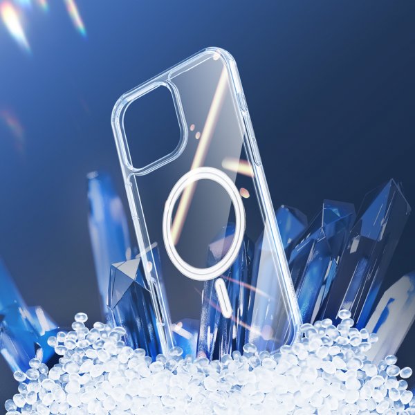 Dux Ducis iPhone 16 Pro Max -suojakuori Clin Series MagSafe Läpinäkyvä