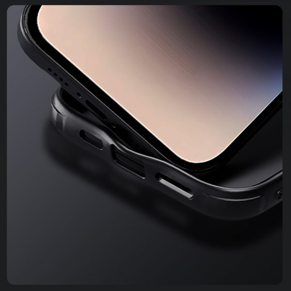 Nillkin iPhone 16 -suojakuori CamShield Pro MagSafe, musta