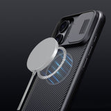 Nillkin iPhone 16 -suojakuori CamShield Pro MagSafe, musta