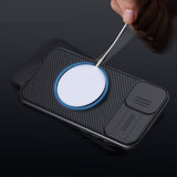 Nillkin iPhone 16 -suojakuori CamShield Pro MagSafe, musta