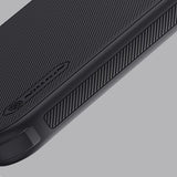 Nillkin iPhone 16 -suojakuori Super Frosted Shield Pro musta