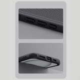 Nillkin iPhone 16 -suojakuori Super Frosted Shield Pro musta